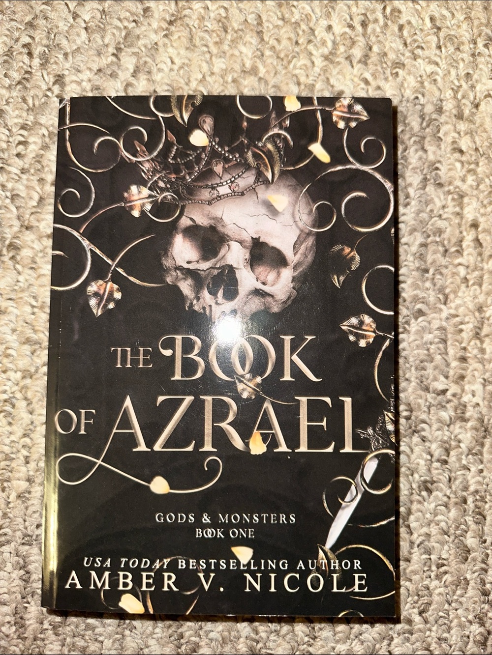 The Book of Azrael — Black Gothic Fantasy Paperback